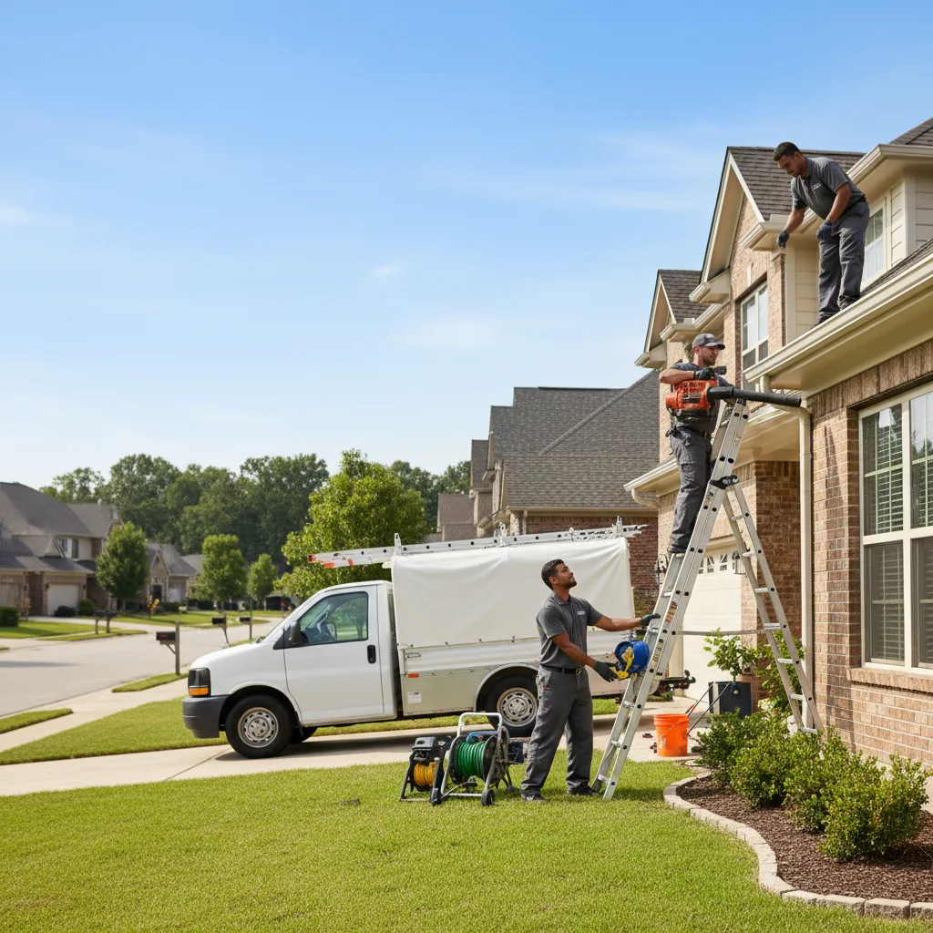 Home Gutter Service in Valley View, TX near me